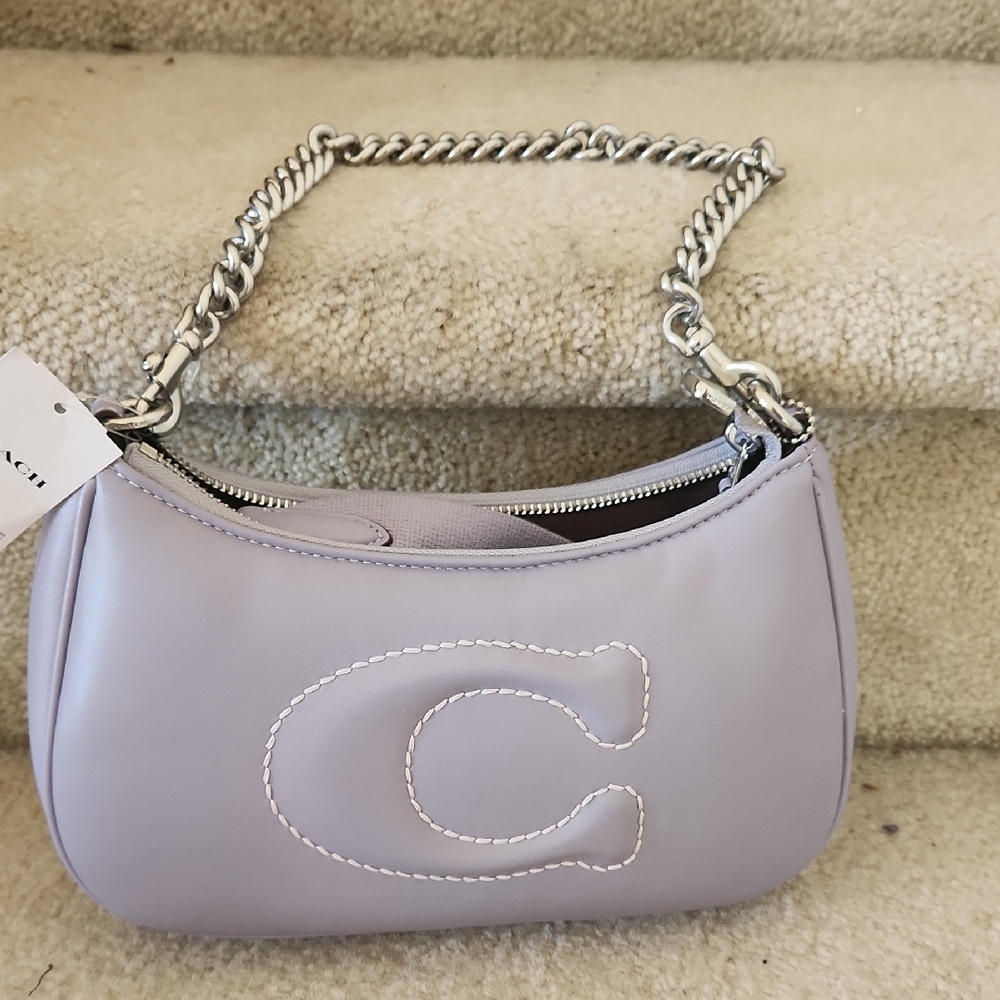 Coach Lavender Shoulder Bag
